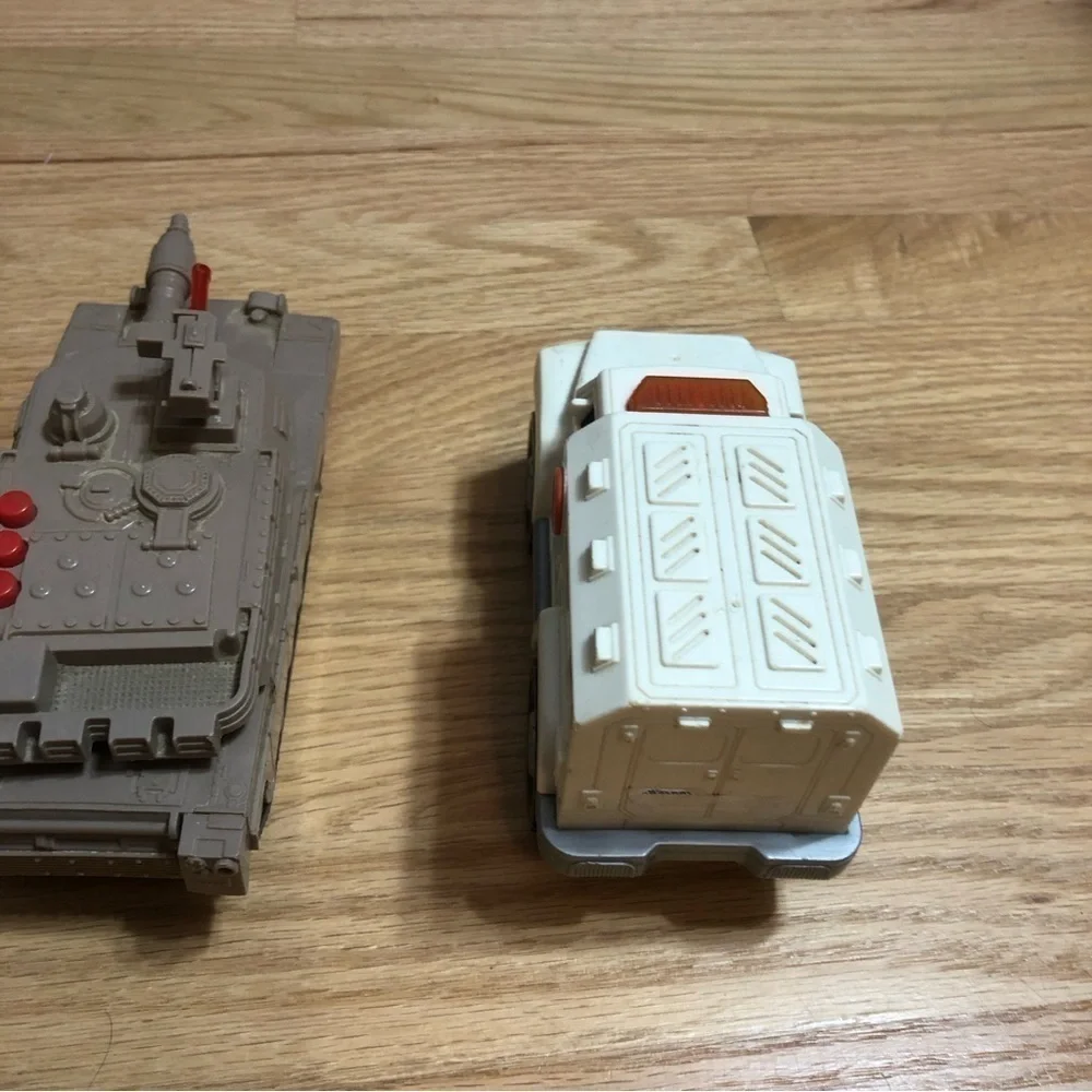 Military Vehicle Bundle Tank White Truck Army Brown Gray Kids Toy
